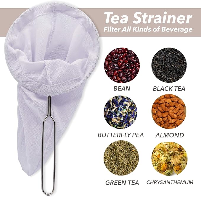 Tea Filter Reusable Stainless Steel Strainer, Friendly Using Durable, - Image 4