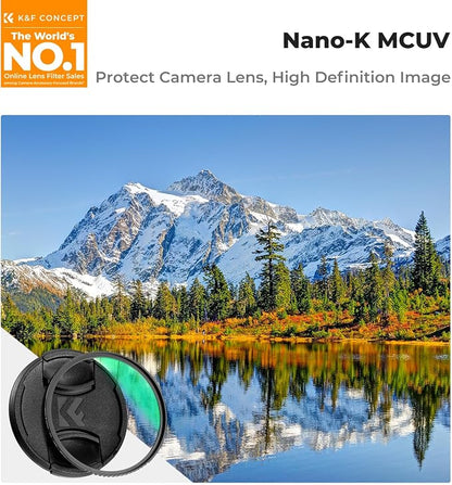 K&F CONCEPT 67mm MC UV Lens Protection Filter - Image 2