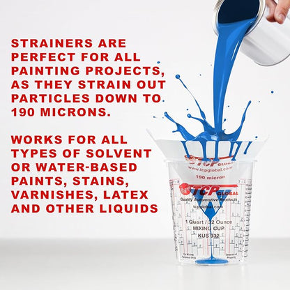 TCP Global 500 Pack of Paint Strainers - Image 4