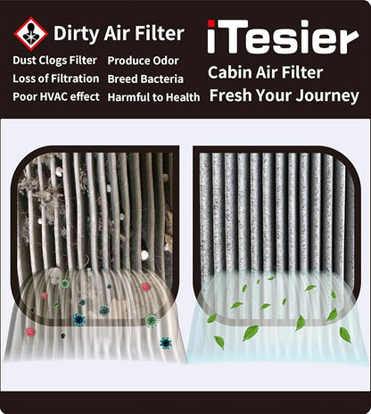 Engine & Cabin Air Filter Kit for CRV 1.5L Gas, Civic 1.5L Gas, Replaces - Image 5