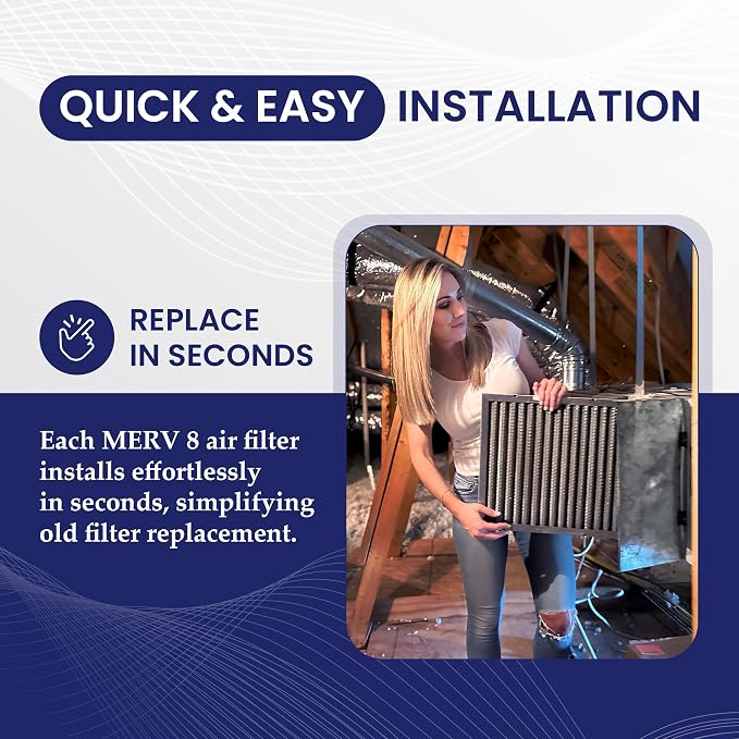 | Merv 8 | Washable & Reusuable AC/Furnace Filter | Lifetime HVAC & Furnace Air - Image 3