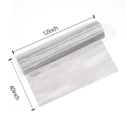 304 Stainless Steel Woven Wire 120 Mesh Fine Screen Mesh Steel Woven Mesh - Image 2