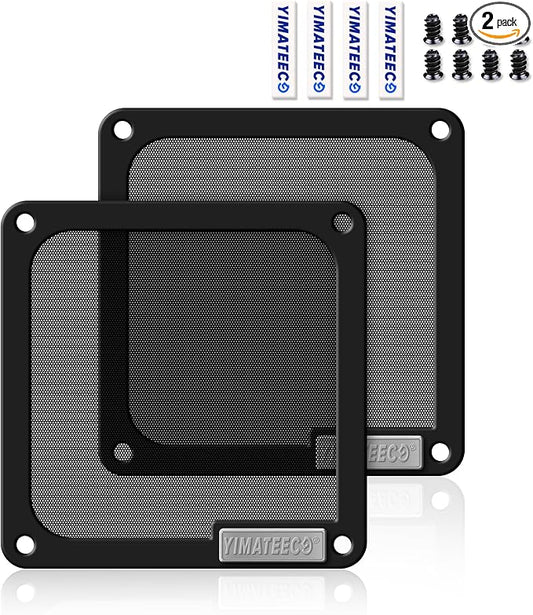 120mm Dust Filter PC for Computer Cooler Fan/PSU/Routers PVC 50 Mesh, Computer by YIMATEECO