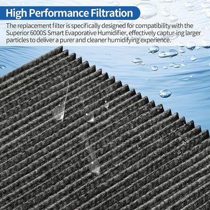 8-Pack Humidifier Premium Replacement Filters - Image 4