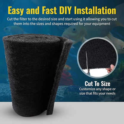 CFS – Pack of 2, Cut to Fit Carbon Infused Filter Pad Media - Image 5