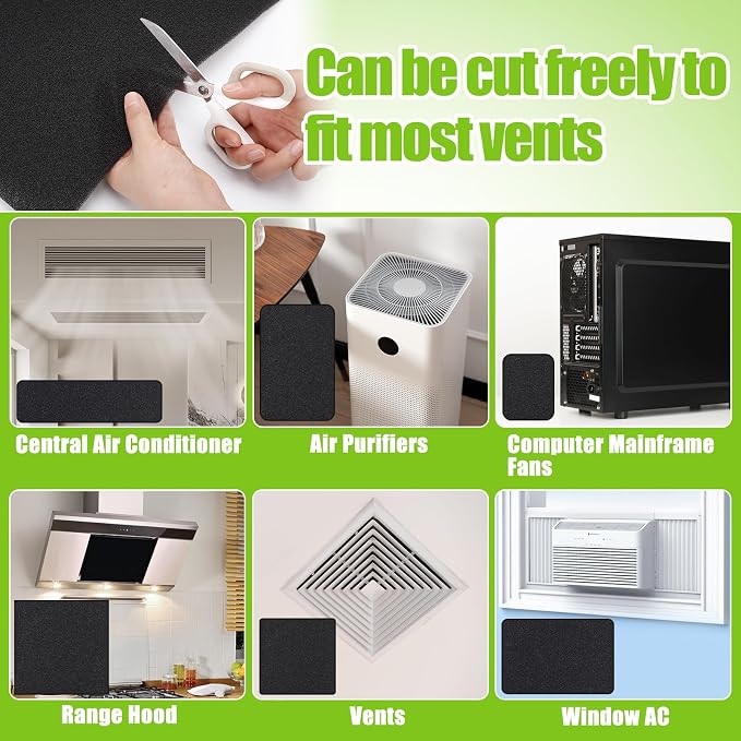 15.7" x 27.6" Extra Large Cuttable Air Conditioner Filters - Image 2