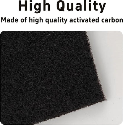 6PCS 5” Square Compost Bin Charcoal Filters, 0.4” Thick Activated Carbon Filters - Image 4