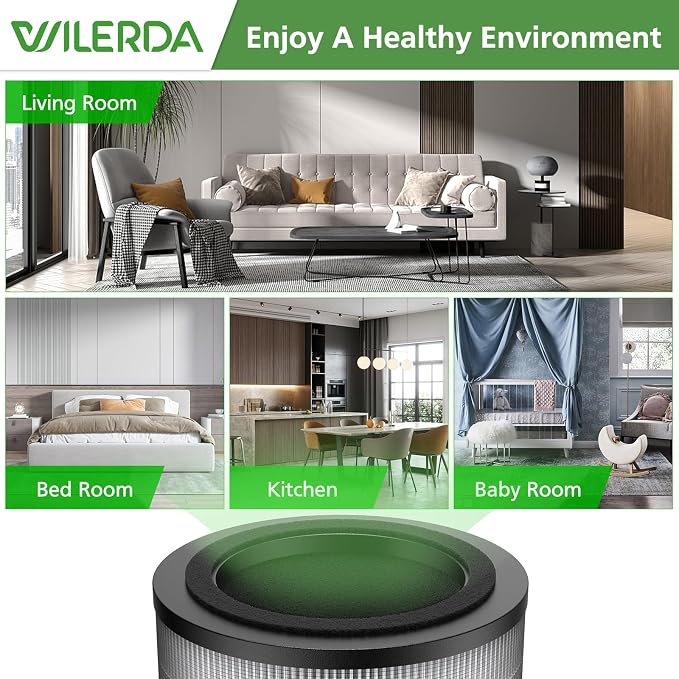JF100 Replacement Filter, 3-in-1 Pre-Filter, HEPA and Activated Carbon - Image 7