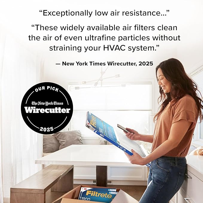 Filtrete 18x24x1 AC Furnace Air Filter, MERV 13, MPR 1900, Premium Allergen - Image 2