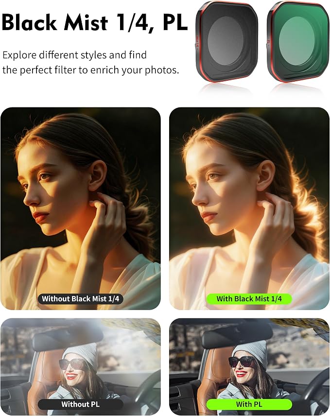 ND1000 Filter for Insta360 Ace Pro2, 10-Stop Neutral Density Filter, Creates - Image 4