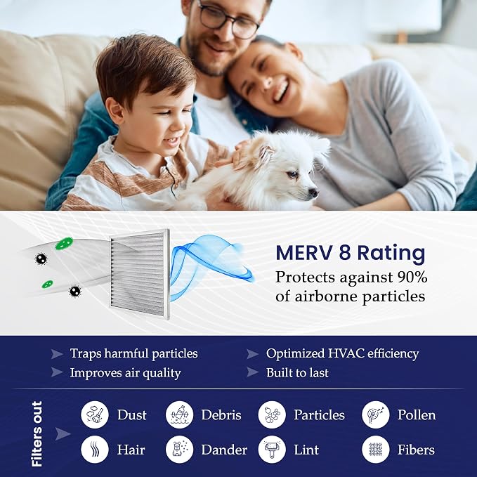 | Merv 8 | Washable & Reusuable AC/Furnace Filter | Lifetime HVAC & Furnace Air - Image 5
