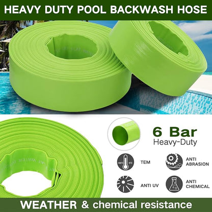 Eastrans 2'' x 100 FT Pool Backwash Hose - Image 4