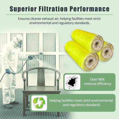 Fiberglass Paint Booth Filter Roll - Image 3