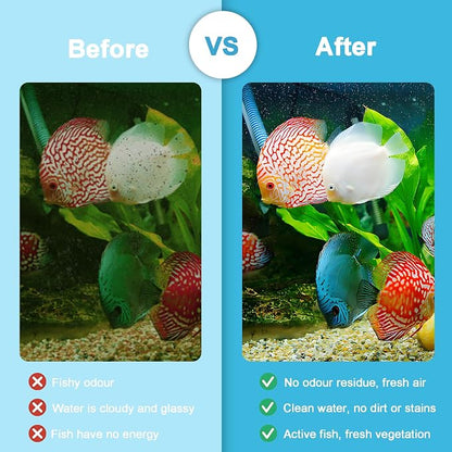 16 Pack Medium Fish Filter Cartridges Replacement Compatible - Image 5