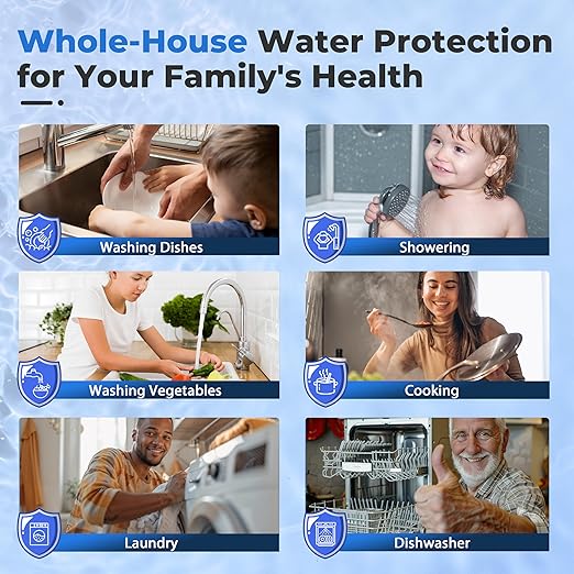 iSpring PFAS & Heavy Metals Whole House Water Filter System, SGS-Tested to - Image 5