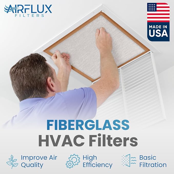 Fiberglass Air Filter -18x18x1Air Filter 12 Pack - Image 2