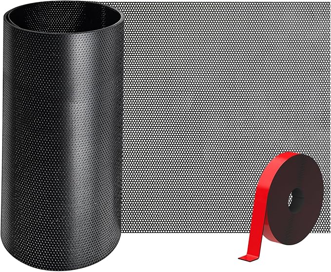 39x5.5 inch Customizable DIY Floor Vent Covers, Magnetic PVC Vent Mesh by Nanningo