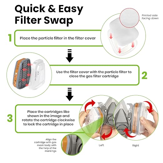 AirGearPro G-500 Reusable Respirator Mask - Image 3