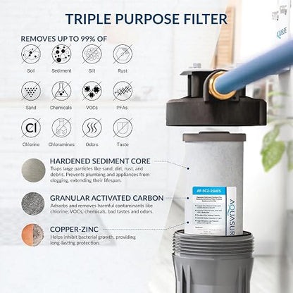 Aquasure Harmony Series 72, 000 Grains Whole House Water Softener Bundle - Image 4
