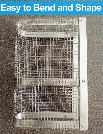 4Pack 5Mesh 10'' x 14'' Wire Mesh Screen, 304 Stainless Steel Anti-Rusted Mesh - Image 6