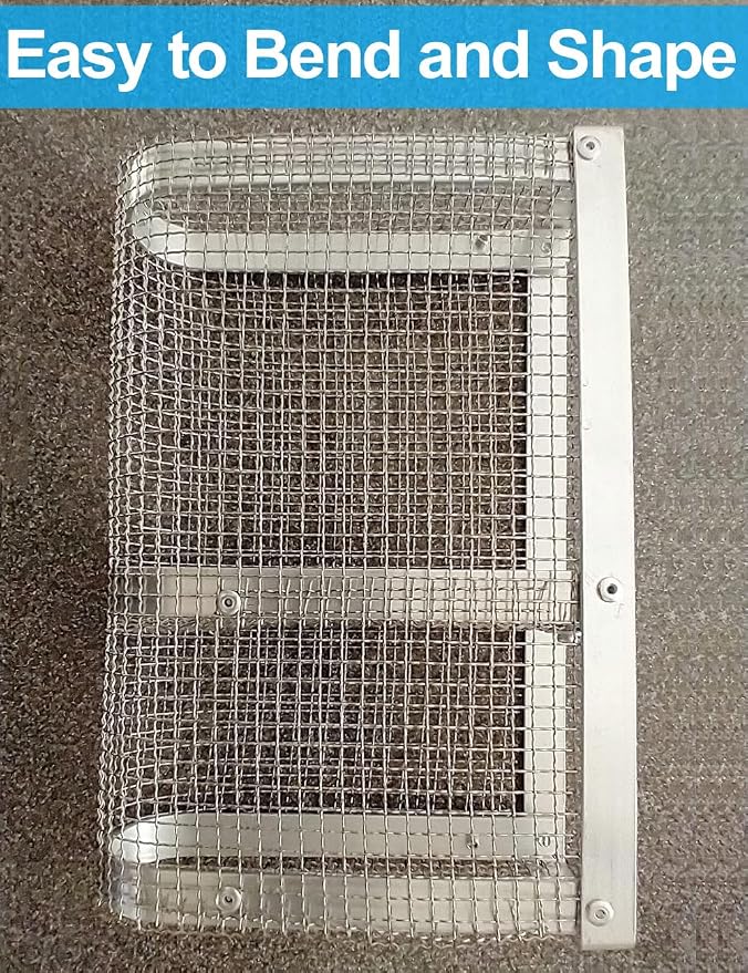 3Pack 5Mesh 10'' x 14'' Wire Mesh Screen, 304 Stainless Steel Anti-Rusted Mesh - Image 6