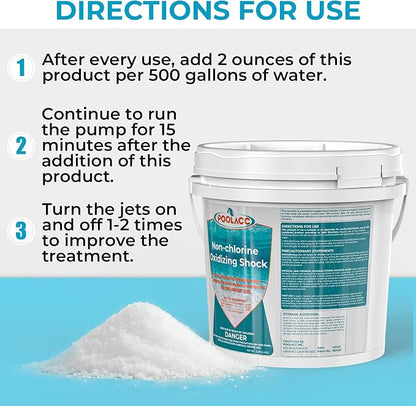 Non-Chlorine Spa Shock for Hot Tub, Chlorine-Free Shock Oxidizer Treatment for - Image 4
