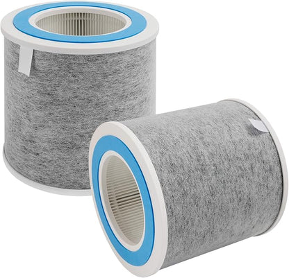 4-Pack HP102 True HEPA Replacement Filter Compatible by FilterEra