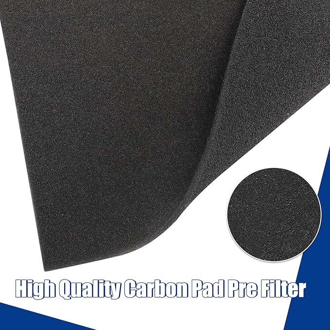 Cut to Fit Foam Pad Pre Filter, Air Purifiers Filter Replacement, Compatible - Image 3