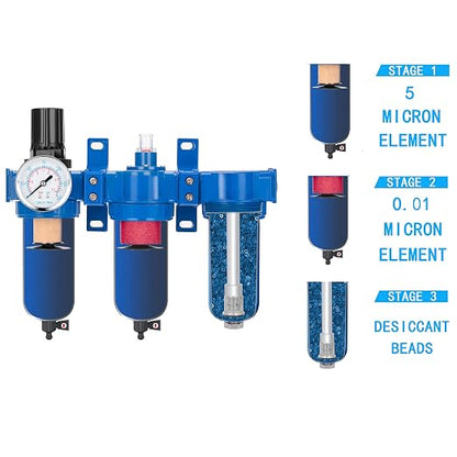 NANPU Zinc Alloy 3 Stage Air System - Image 5