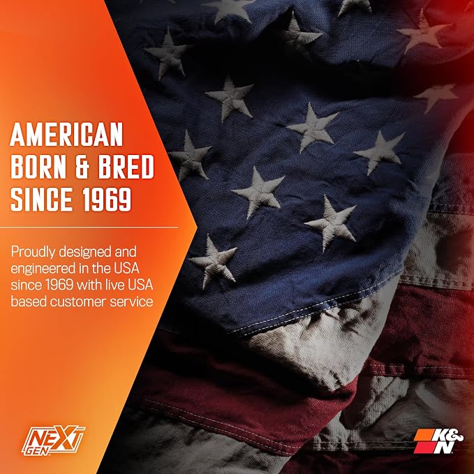 K&N NextGen Cold Air Intake System: High-Flow Cotton Filter: Compatible - Image 13
