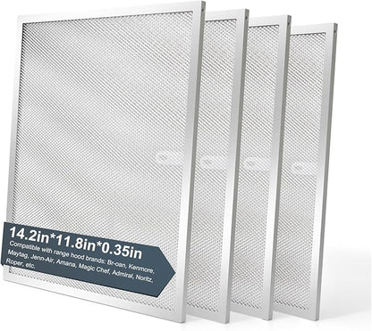BPS1FA30 Range Hood Grease Filter 11-3/4" x 14-1/4" Aluminum Filter Compatible by oneket