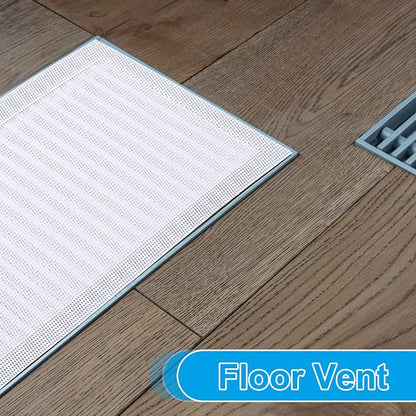PATIKIL 4"x14" Magnetic Vent Cover, 6 Pack Floor Wall Air Registers Cover - Image 6
