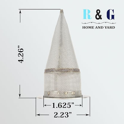 2 PCS-Cone-Type Stainless Steel Spark Arrestor 1.625” fit Honda CRF230 CRF250L - Image 3
