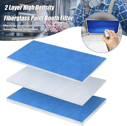 U0U 8 Pieces Paint Booth Filters, Portable Spray Booth Filter, Paint Booth - Image 4