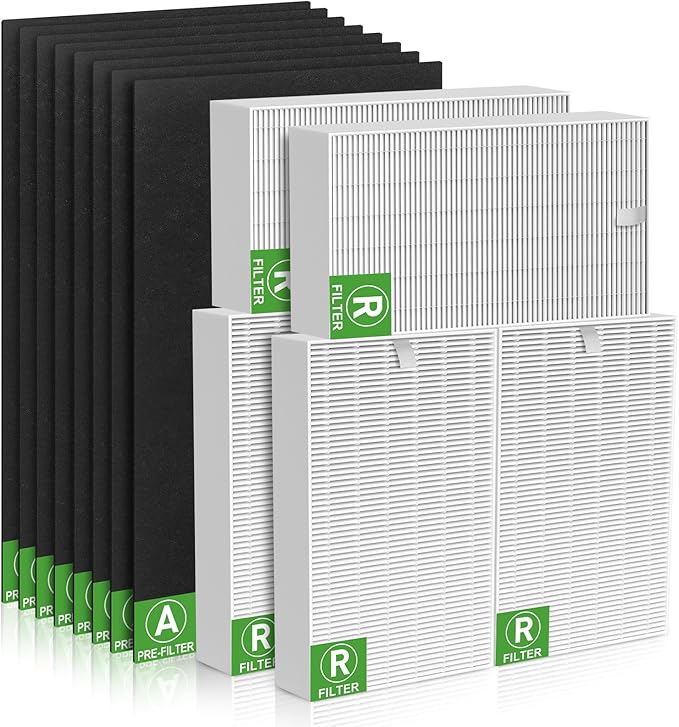 6 Pack HPA300 HEPA Filter Replacement by XBGGFilters
