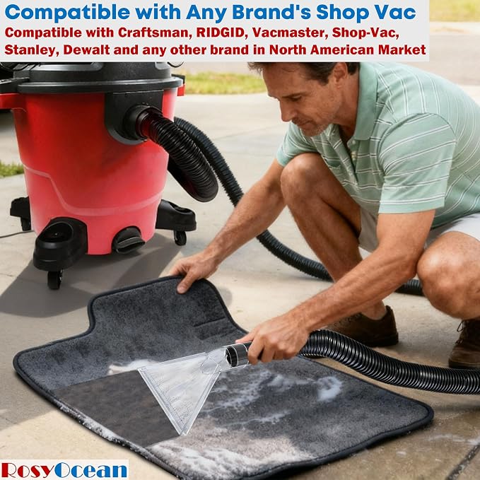 Universal Compatible with All Shop Vacs Extractor Attachment with 2-1/2" & - Image 5