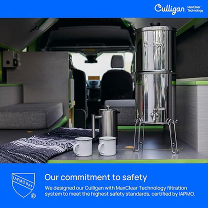 Culligan MaxClear 3 Gallon Gravity Water Filter System, Polished - Image 7