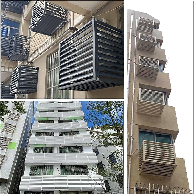 Outdoor air conditioning fence, outdoor air conditioning hidden protective cover - Image 3