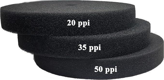 Aquarium Pond 5 Gallon Bucket DIY Bio Sponge Filter Media Pad Rounded 11x11 by Aqualexs