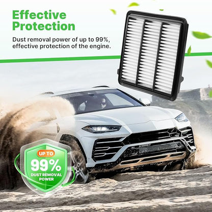 Engine+Cabin Air Filters Fit for 2021-2026 Hyundai Elantra L4 1.6L, 2021-2026 - Image 3