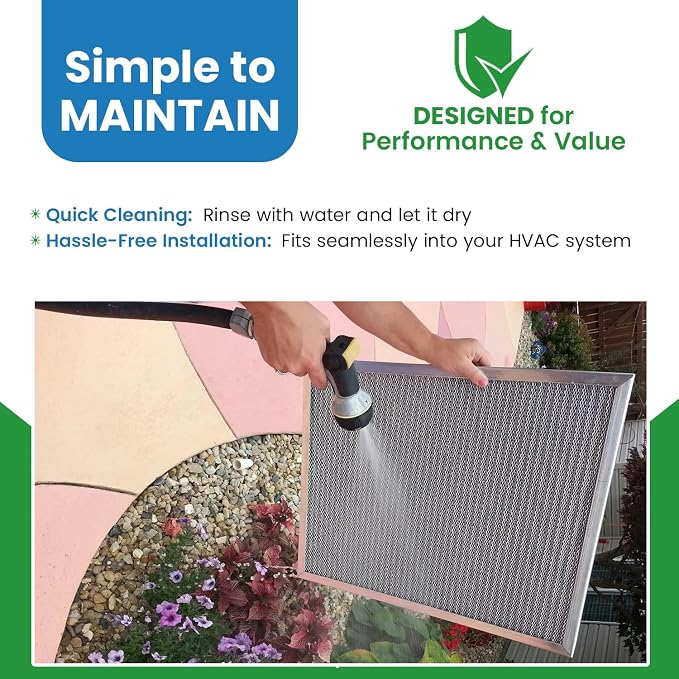 Filter Everything Electrostatic Furnace Filter – Washable Permanent HVAC Filter - Image 7