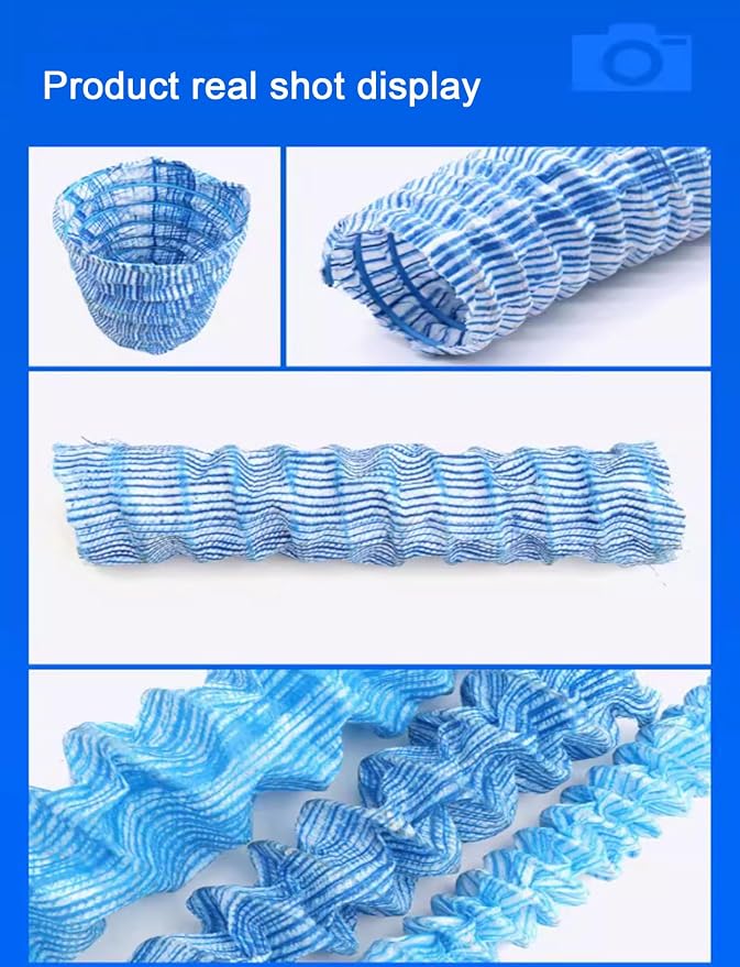 French Drain Pipe for Garden Lawn & Landscape, 3in Dia Perforated Fabric - Image 6