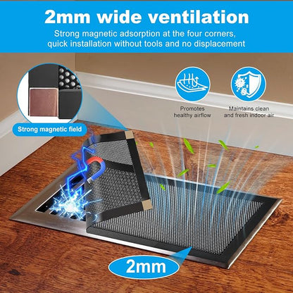 4-Pack 7"x11" Powerful Magnetic Vent Covers - Image 3