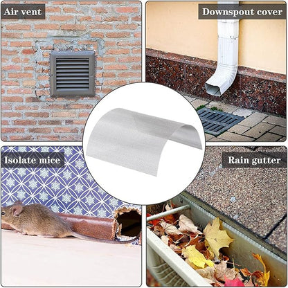 Stainless Steel Woven Wire Mesh, 14 Mesh Rodent Control Cage Net Garden Insect - Image 5