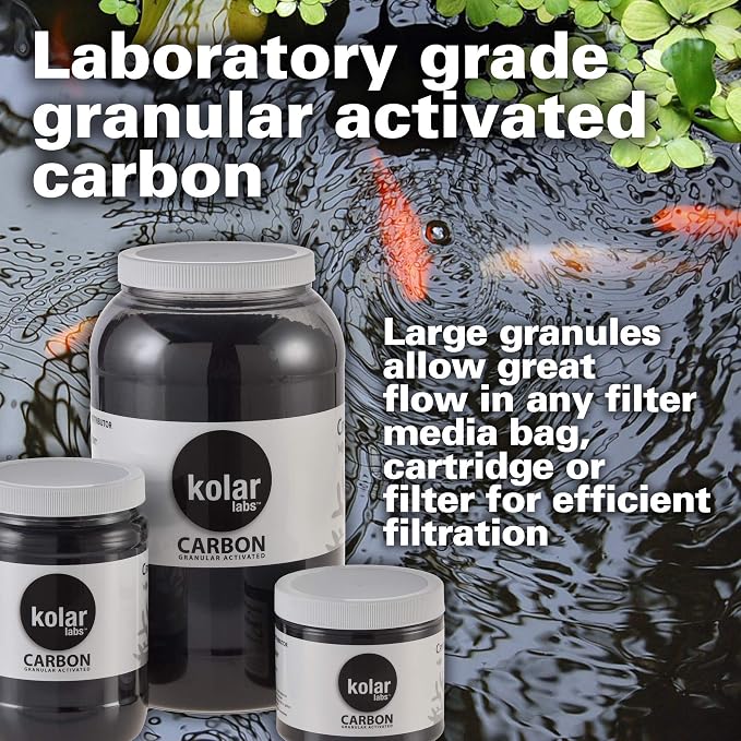 Kolar Labs Crystal Cal Activated Carbon – Large Jar, Activated Charcoal - Image 3