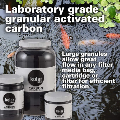 Kolar Labs Crystal Cal Activated Carbon – Large Jar, Activated Charcoal - Image 3