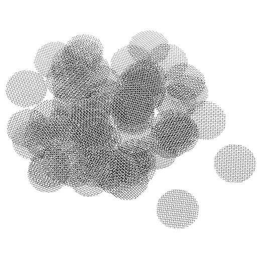 MECCANIXITY Pipe Screen Stainless Steel Screens, 3/8 Inch Diameter by MECCANIXITY