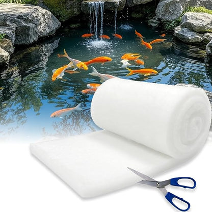2" Thick Koi Pond Filter Pad, Pond Filter Media, Pond Filter Material by GourragePro