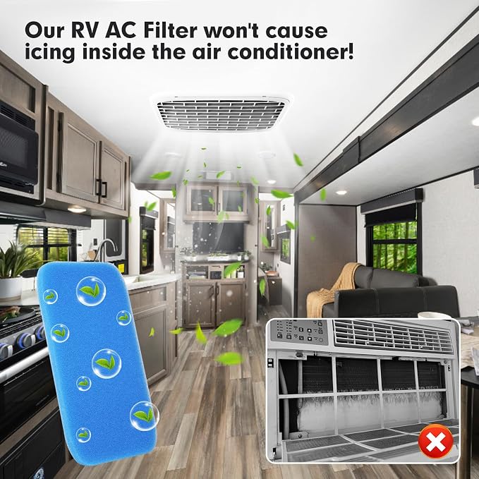 4-PACK RV AC Filter RV Air Filters Replacement - Image 5