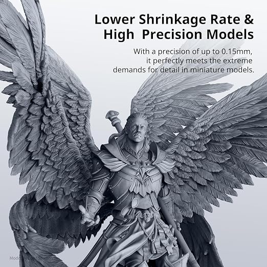 ANYCUBIC Upgraded Water Washable 3D Printer Resin 2.0, 405nm High Precision 3D - Image 3